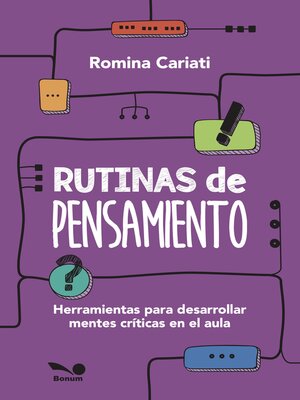 cover image of Rutinas de pensamiento